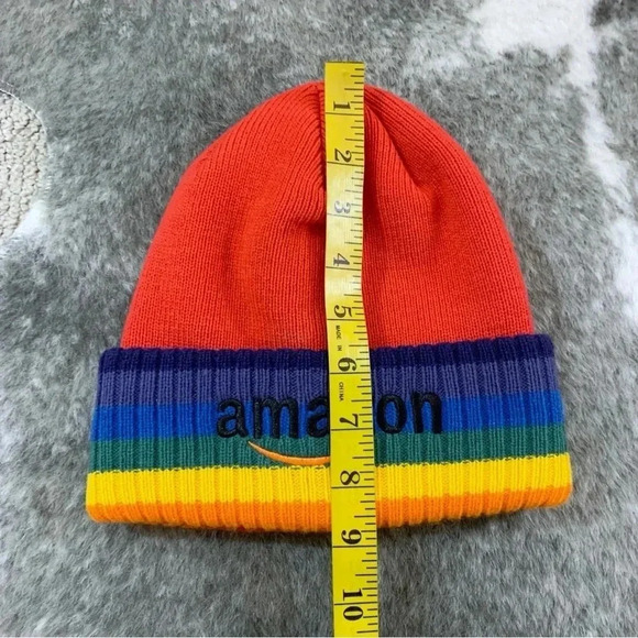 Amazon Rainbow Pride Employee Beanie - Picture 10 of 11
